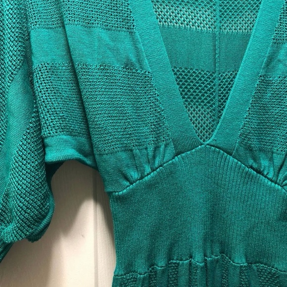 BEBE Knitted A-line Dress - Picture 2 of 8